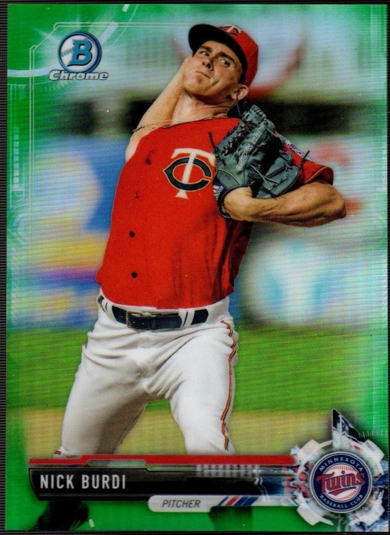Nick Burdi [Green Refractor] #BCP-15