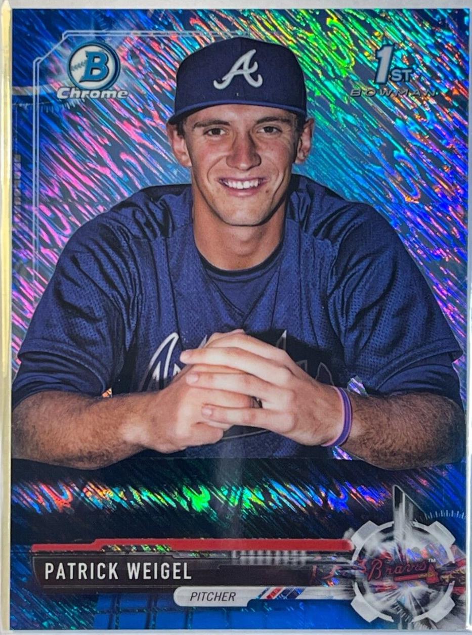 Patrick Weigel [Blue Shimmer Refractor] #BCP-74
