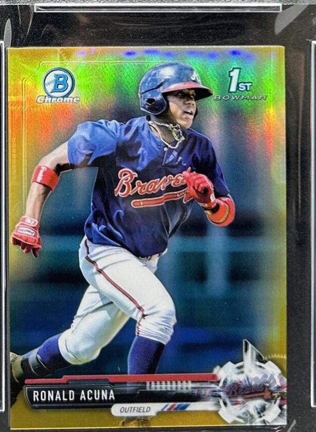 Ronald Acuna [Gold Refractor] #BCP-127