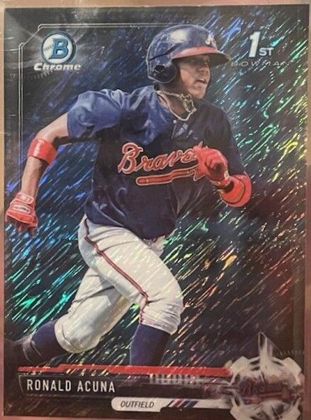 Ronald Acuna [Purple Shimmer Refractor] #BCP-127