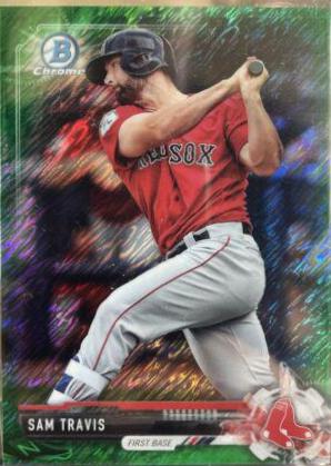 Sam Travis [Green Refractor] #BCP-170