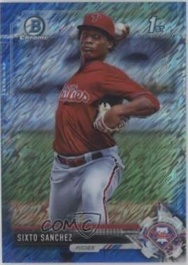 Sixto Sanchez [Blue Refractor] #BCP-210