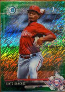 Sixto Sanchez [Green Refractor] #BCP-210