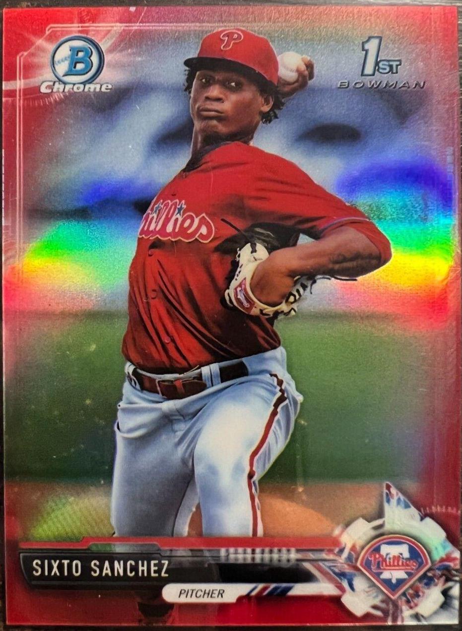 Sixto Sanchez [Red Refractor] #BCP-210