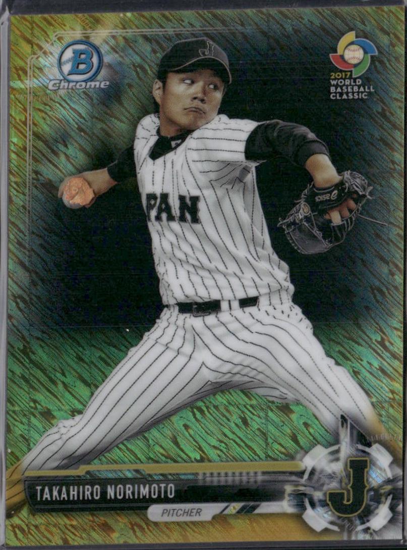 Takahiro Norimoto [Gold Shimmer Refractor] #BCP-97