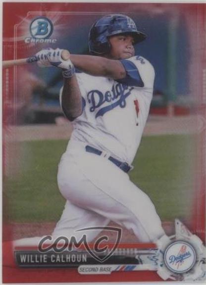 Willie Calhoun [Red Refractor] #BCP-30