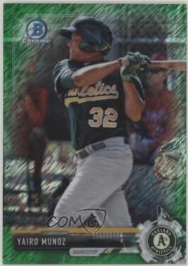 Yairo Munoz [Green Shimmer Refractor] #BCP-203