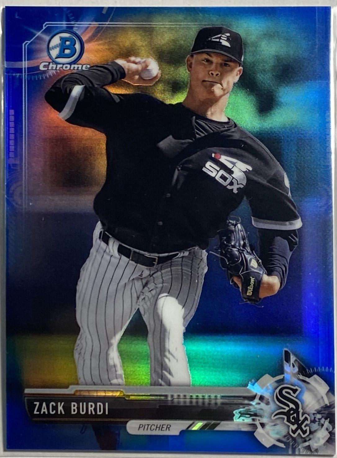 Zack Burdi [Blue Refractor] #BCP-245