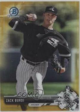 Zack Burdi [Gold Refractor] #BCP-245