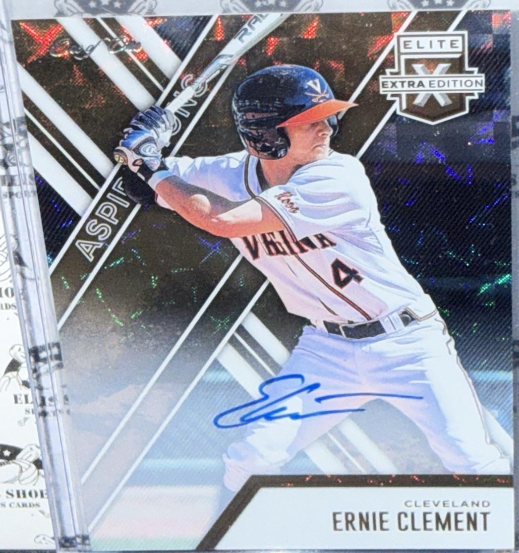 Ernie Clement [Autograph Aspirations Gold] #74