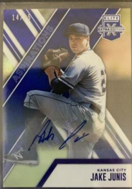 Jake Junis [Autograph Status Die Cut Emerald] #150