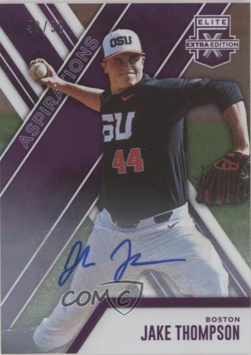 Jake Thompson [Autograph Aspirations Purple] #200