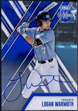 Logan Warmoth [Autograph Aspirations Blue] #22
