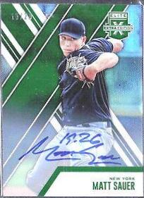 Matt Sauer [Autograph Emerald] #54