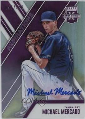 Michael Mercado [Autograph Aspirations Purple] #40