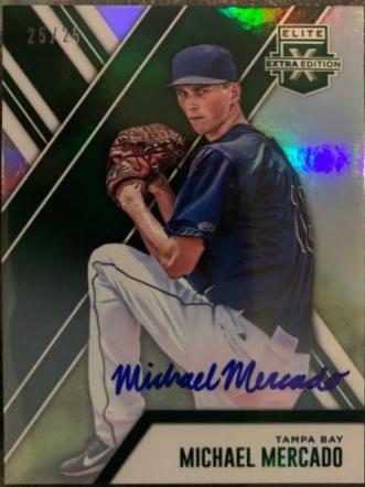 Michael Mercado [Autograph Emerald] #40