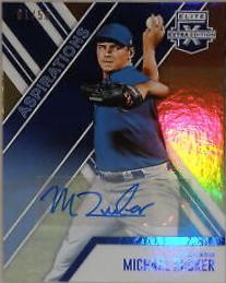Michael Rucker [Autograph Aspirations Blue] #152