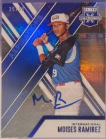 Moises Ramirez [Autograph Aspirations Blue] #165