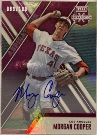 Morgan Cooper [Autograph Aspirations Purple] #62