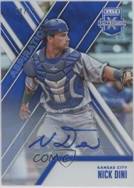 Nick Dini [Autograph Aspirations Blue] #87
