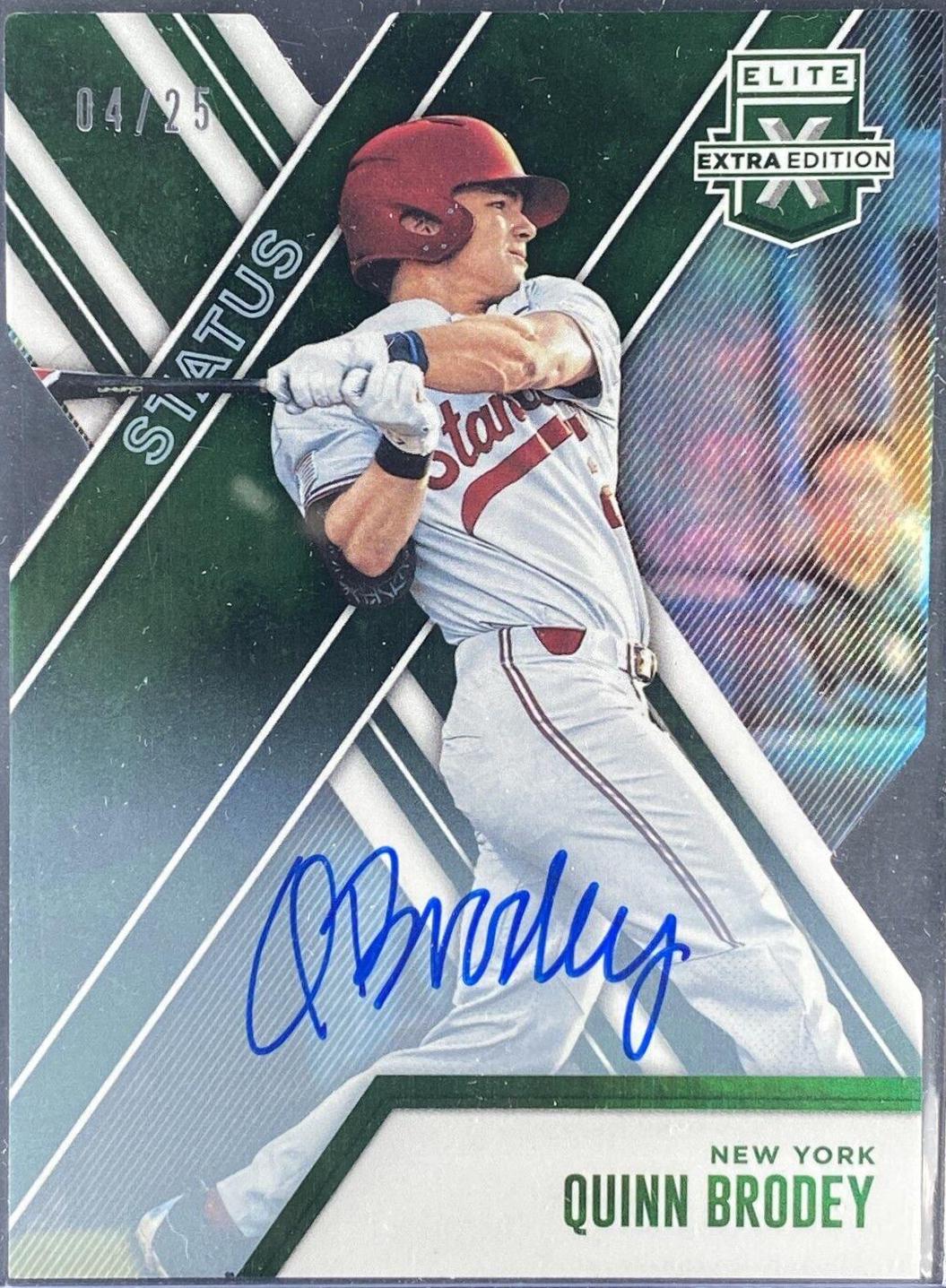 Quinn Brodey [Autograph Emerald] #97