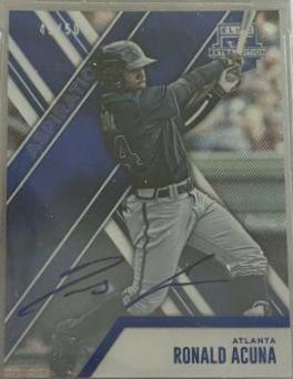 Ronald Acuna [Autograph Aspirations Blue] #31