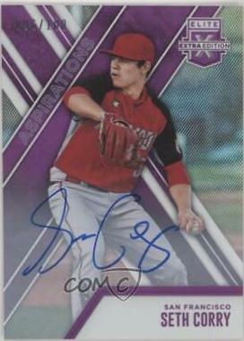 Seth Corry [Autograph Aspirations Purple] #96