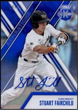 Stuart Fairchild [Autograph Aspirations Blue] #38