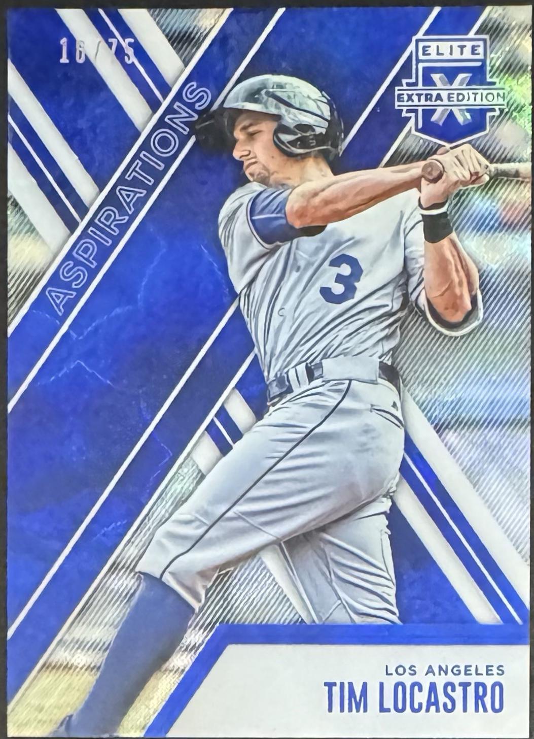 Tim Locastro [Aspirations Blue] #81