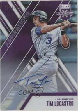 Tim Locastro [Autograph Aspirations Purple] #81