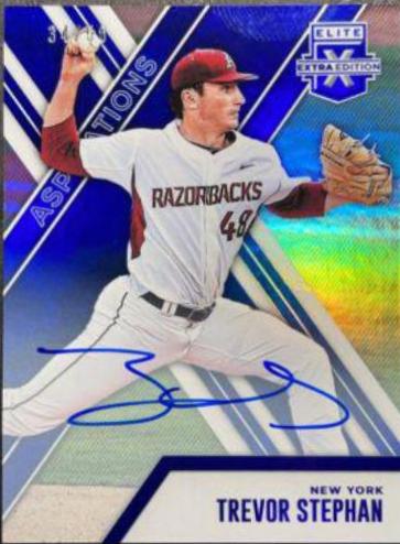 Trevor Stephan [Autograph Aspirations Blue] #92