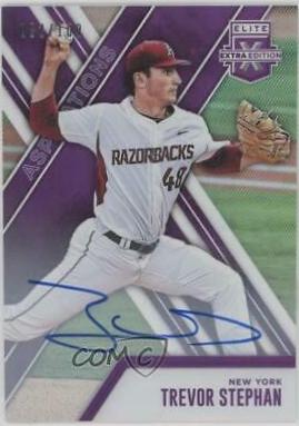 Trevor Stephan [Autograph Aspirations Purple] #92