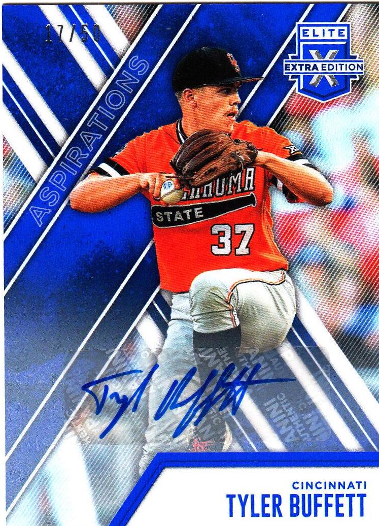 Tyler Buffett [Autograph Aspirations Blue] #72