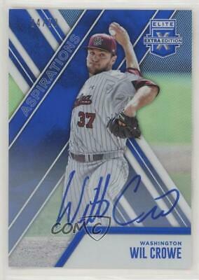 Wil Crowe [Autograph Aspirations Blue] #65