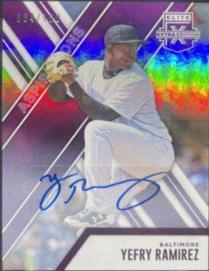 Yefry Ramirez [Autograph Aspirations Purple] #128
