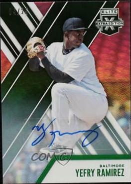 Yefry Ramirez [Autograph Emerald] #128