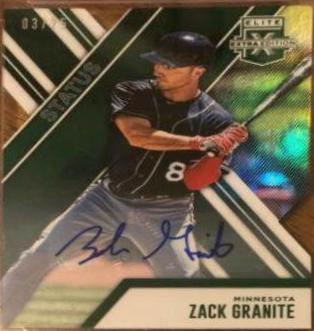 Zack Granite [Autograph Emerald] #154