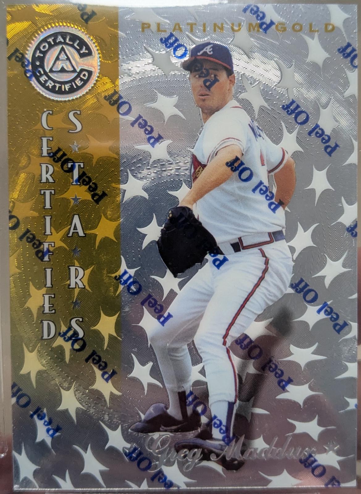 Greg Maddux [Platinum Gold] #143
