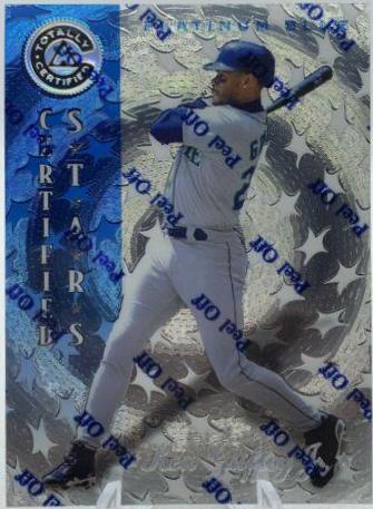 Ken Griffey Jr. [Platinum Blue] #136