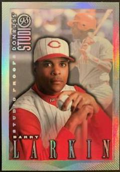 Barry Larkin [Silver Press Proof] #7
