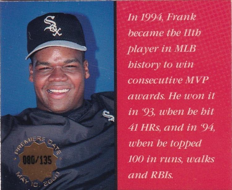 Frank Thomas [Premiere Date] #13