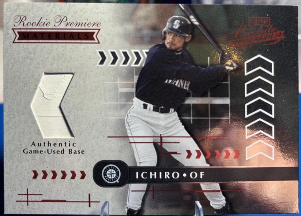 Ichiro [Rookie Premiere Materials Autograph] #195