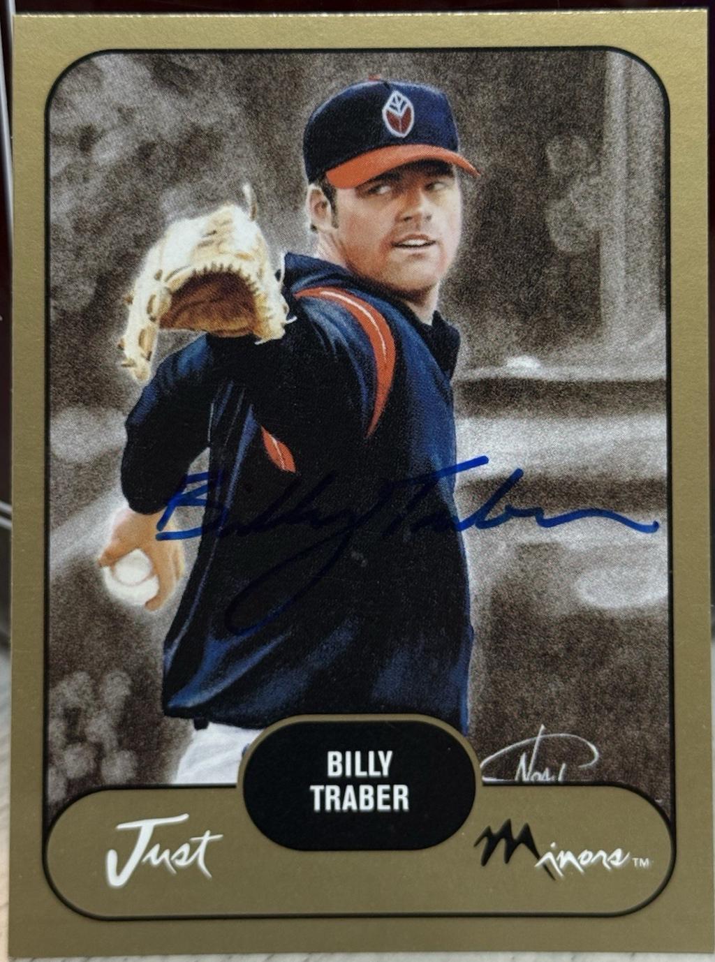 Billy Traber [Gold Autograph] #40