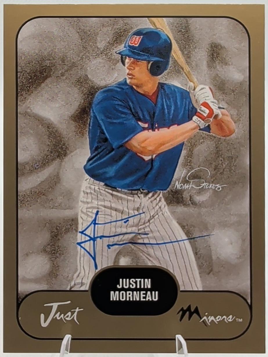 Justin Morneau [Gold Autograph] #23