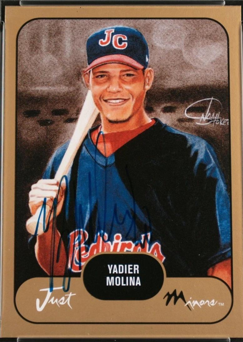 Yadier Molina [Gold Autograph] #22