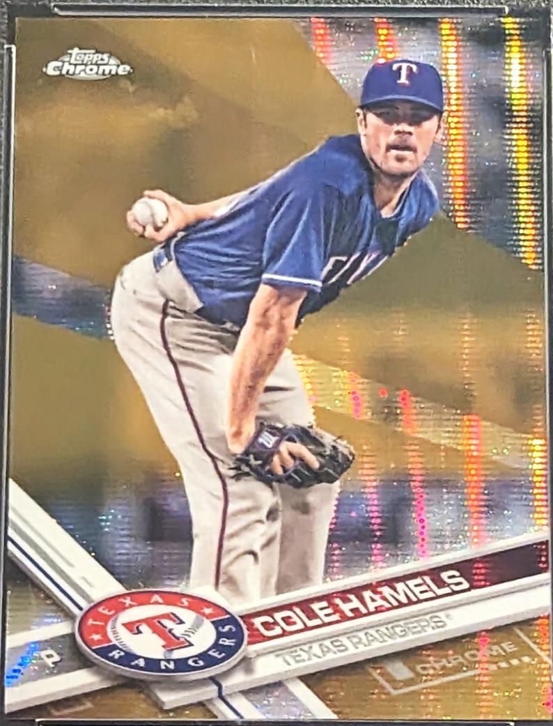 Cole Hamels [Gold Wave] #81