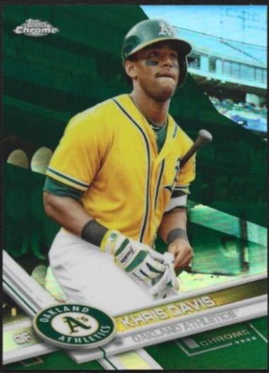 Khris Davis [Yellow Jersey Green] #149
