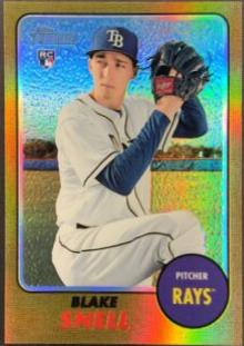 Blake Snell [Chrome Gold Refractor] #601