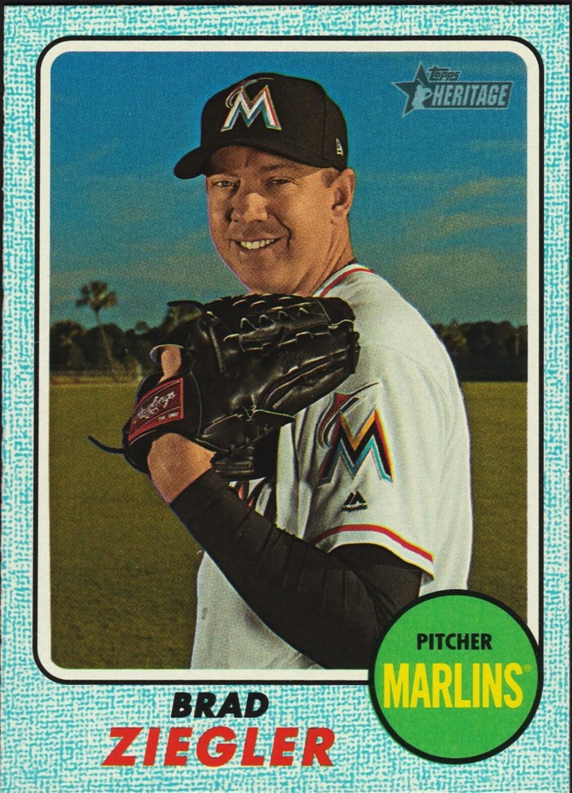 Brad Ziegler [Blue Border] #582