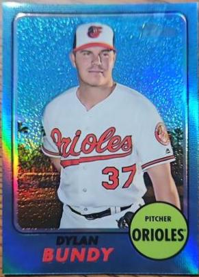 Dylan Bundy [Chrome Blue Refractor] #713